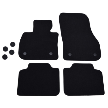 BMW Seria 2 Active Tourer U06 (2021–>) – Czarne dywaniki samochodowe welurowe Gold PLUS – Standard